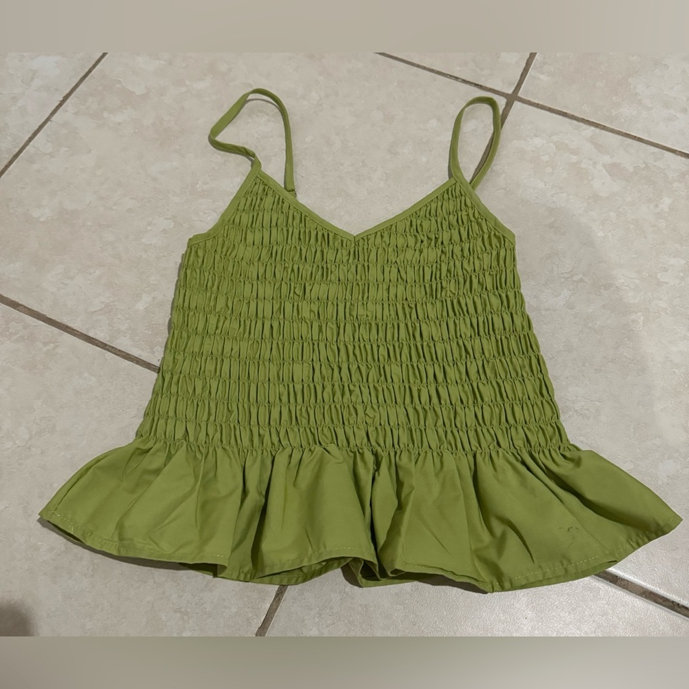 forever 21 olive green blouse